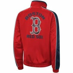 Women's G-III 4Her By Carl Banks Red Boston Red Sox Gamer Full-Zip Track Jacket 3 Women's G-III 4Her By Carl Banks Red Boston Red Sox Gamer Full-Zip Track Jacket -G-III Sales Store unnamed file 4560
