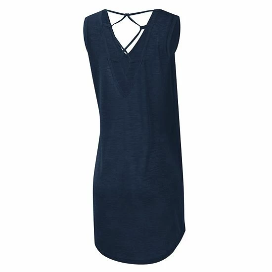 Women's G-III 4Her by Carl Banks Navy Michigan Wolverines Game Time Burnout Cover-Up V-Neck Dress Women's G-III 4Her By Carl Banks Navy Michigan Wolverines Game Time Burnout Cover-Up V-Neck Dress -G-III Sales Store unnamed file 4584