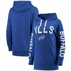 Women's G-III 4Her By Carl Banks Royal Buffalo Bills Extra Point Pullover Hoodie