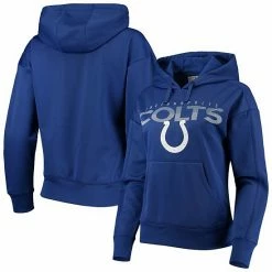 Women's G-III 4Her By Carl Banks Royal Indianapolis Colts Game Day Pullover Hoodie