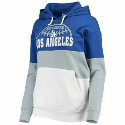Women's G-III Sports By Carl Banks Blue/Gray Los Angeles Dodgers Block And Tackle Colorblock Pullover Hoodie 2 Women's G-III Sports By Carl Banks Blue/Gray Los Angeles Dodgers Block And Tackle Colorblock Pullover Hoodie -G-III Sales Store unnamed file 4631
