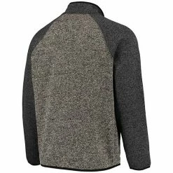 Men's G-III Sports By Carl Banks Charcoal/Black Pittsburgh Penguins Switchback Transitional Raglan Full-Zip Jacket -G-III Sales Store unnamed file 4647