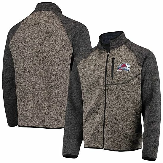 Men's G-III Sports by Carl Banks Charcoal/Black Colorado Avalanche Switchback Transitional Raglan Full-Zip Jacket Men's G-III Sports By Carl Banks Charcoal/Black Colorado Avalanche Switchback Transitional Raglan Full-Zip Jacket -G-III Sales Store unnamed file 4654