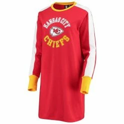 Women's G-III 4Her By Carl Banks Red Kansas City Chiefs Hurry Up Offense T-Shirt Dress -G-III Sales Store unnamed file 4660