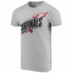 Men's G-III Sports By Carl Banks Heathered Charcoal Arizona Cardinals Prime Time Wordmark T-Shirt -G-III Sales Store unnamed file 469
