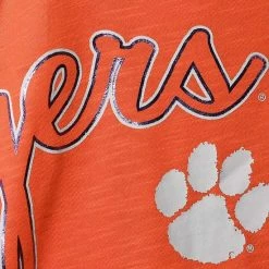 Women's G-III Sports By Carl Banks Heathered Orange Clemson Tigers Off-Season Swim Cover-Up Dress -G-III Sales Store unnamed file 4690