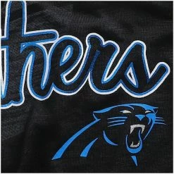 Women's G-III 4Her By Carl Banks Black Carolina Panthers Off Season Swimsuit Cover-Up -G-III Sales Store unnamed file 4711