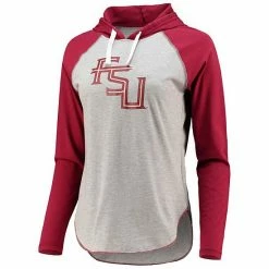 Women's G-III Sports By Carl Banks Heathered Gray/Garnet Florida State Seminoles Circus Catch Raglan Long Sleeve Hoodie T-Shirt 6 Women's G-III Sports By Carl Banks Heathered Gray/Garnet Florida State Seminoles Circus Catch Raglan Long Sleeve Hoodie T-Shirt -G-III Sales Store unnamed file 4723
