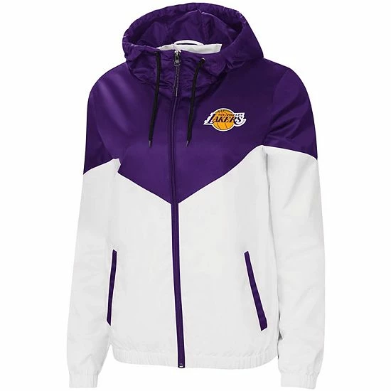 Women's G-III 4Her by Carl Banks Purple/White Los Angeles Lakers Shortstop Dewspo Water-Repellent Full-Zip Jacket Women's G-III 4Her By Carl Banks Purple/White Los Angeles Lakers Shortstop Dewspo Water-Repellent Full-Zip Jacket -G-III Sales Store unnamed file 4731