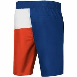 Men's G-III Sports By Carl Banks Blue/Orange New York Knicks Breeze Color Block Swim Trunks -G-III Sales Store unnamed file 4739