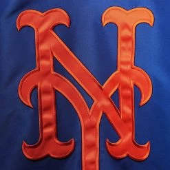 Men's G-III Sports By Carl Banks Royal New York Mets V-Neck Trainer Pullover Jacket -G-III Sales Store unnamed file 4744