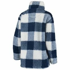 Women's G-III Sports By Carl Banks Navy/White Boston Red Sox Sherpa Plaid Quarter-Zip Jacket 8 Women's G-III Sports By Carl Banks Navy/White Boston Red Sox Sherpa Plaid Quarter-Zip Jacket -G-III Sales Store unnamed file 4761