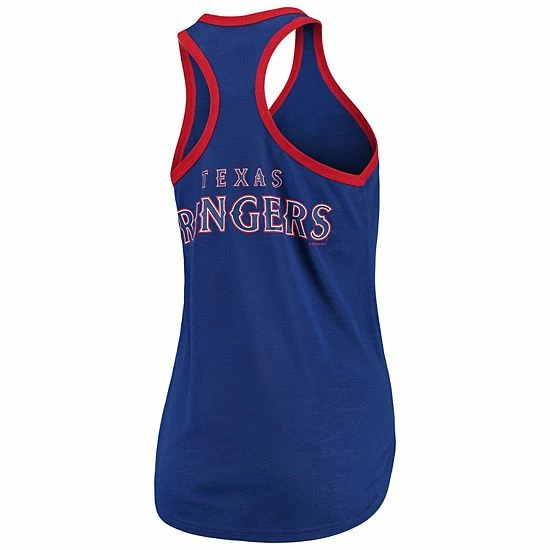 Women's G-III 4Her by Carl Banks Royal Texas Rangers Team Logo Tater Racerback Tank Top Women's G-III 4Her By Carl Banks Royal Texas Rangers Team Logo Tater Racerback Tank Top -G-III Sales Store unnamed file 4780