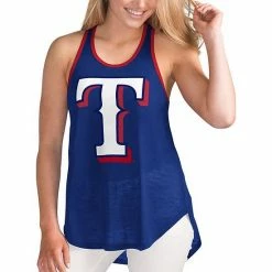 Women's G-III 4Her By Carl Banks Royal Texas Rangers Team Logo Tater Racerback Tank Top 4 Women's G-III 4Her By Carl Banks Royal Texas Rangers Team Logo Tater Racerback Tank Top -G-III Sales Store unnamed file 4781