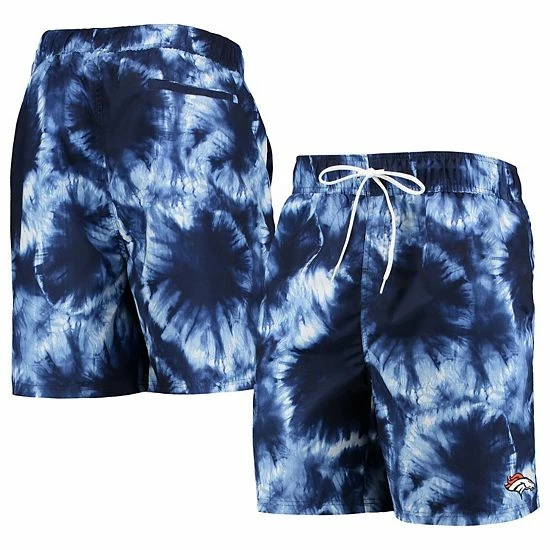 Men's G-III Sports by Carl Banks Navy Denver Broncos Splash Volley Swim Shorts Men's G-III Sports By Carl Banks Navy Denver Broncos Splash Volley Swim Shorts -G-III Sales Store unnamed file 4833