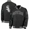 Men's G-III Sports By Carl Banks Black Chicago White Sox Power Play Full-Zip Jacket