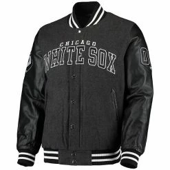 Men's G-III Sports By Carl Banks Black Chicago White Sox Power Play Full-Zip Jacket -G-III Sales Store unnamed file 4867
