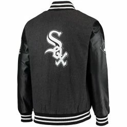 Men's G-III Sports By Carl Banks Black Chicago White Sox Power Play Full-Zip Jacket -G-III Sales Store unnamed file 4868