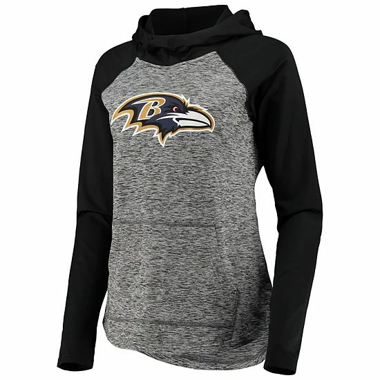 Women's G-III 4Her by Carl Banks Heathered Gray/Black Baltimore Ravens Championship Team Ring Raglan Pullover Hoodie Women's G-III 4Her By Carl Banks Heathered Gray/Black Baltimore Ravens Championship Team Ring Raglan Pullover Hoodie -G-III Sales Store unnamed file 4872