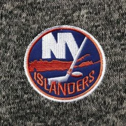 Men's G-III Sports By Carl Banks Charcoal/Royal New York Islanders Switchback Transitional Raglan Full-Zip Jacket -G-III Sales Store unnamed file 4891