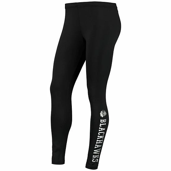 Women's G-III 4Her by Carl Banks Black Chicago Blackhawks Play Action Leggings Women's G-III 4Her By Carl Banks Black Chicago Blackhawks Play Action Leggings -G-III Sales Store unnamed file 4958
