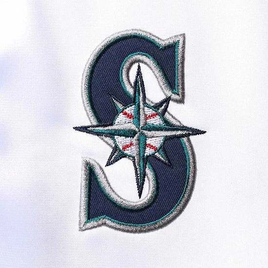 Women's G-III 4Her by Carl Banks White Seattle Mariners Pre-Game Full-Zip Track Jacket Women's G-III 4Her By Carl Banks White Seattle Mariners Pre-Game Full-Zip Track Jacket -G-III Sales Store unnamed file 4963