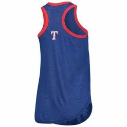 Women's G-III 4Her By Carl Banks Royal Texas Rangers Showdown Racerback Tank Top -G-III Sales Store unnamed file 4986
