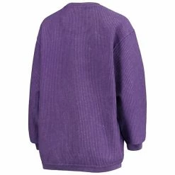 Women's G-III 4Her By Carl Banks Purple Colorado Rockies Comfy Cord Pullover Sweatshirt -G-III Sales Store unnamed file 4997