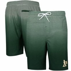 Men's G-III Sports By Carl Banks Green Oakland Athletics Ocean Swim Trunks