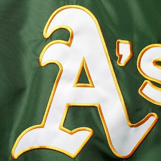 Men's G-III Sports by Carl Banks Green Oakland Athletics V-Neck Trainer Pullover Jacket Men's G-III Sports By Carl Banks Green Oakland Athletics V-Neck Trainer Pullover Jacket -G-III Sales Store unnamed file 5016