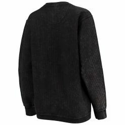 Women's G-III 4Her By Carl Banks Black Pittsburgh Steelers Comfy Cord Pullover Sweatshirt -G-III Sales Store unnamed file 5056