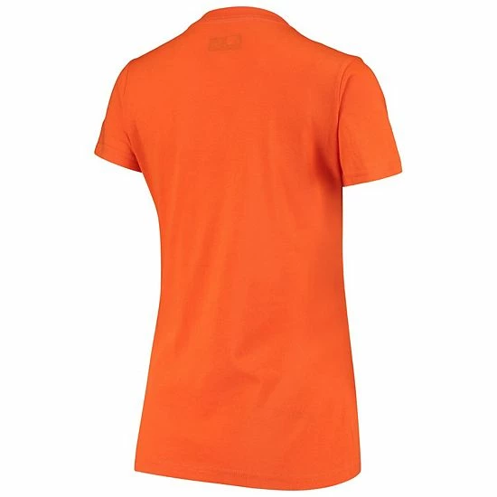 Women's G-III 4Her by Carl Banks Orange Detroit Tigers Team Logo Game On V-Neck T-Shirt Women's G-III 4Her By Carl Banks Orange Detroit Tigers Team Logo Game On V-Neck T-Shirt -G-III Sales Store unnamed file 5075
