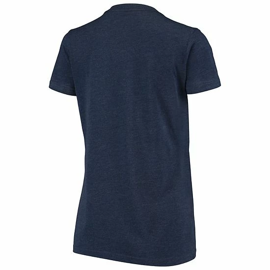 Women's G-III 4Her by Carl Banks Heathered Navy New York Yankees Good Day V-Neck T-Shirt Women's G-III 4Her By Carl Banks Heathered Navy New York Yankees Good Day V-Neck T-Shirt -G-III Sales Store unnamed file 5090