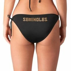 Women's G-III 4Her By Carl Banks Black Florida State Seminoles Without Limits Bikini Bottom