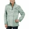 G-III Women's Green Green Bay Packers Sherpa Quarter-Zip Pullover Jacket