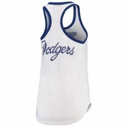 Women's G-III 4Her By Carl Banks White Los Angeles Dodgers Tater Racerback Tank Top 3 Women's G-III 4Her By Carl Banks White Los Angeles Dodgers Tater Racerback Tank Top -G-III Sales Store unnamed file 5130