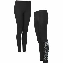 Alternative view of Women's G-III 4Her By Carl Banks Black Los Angeles Dodgers Stadium Leggings