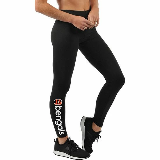 Women's G-III 4Her by Carl Banks Black Cincinnati Bengals Post Season Leggings Women's G-III 4Her By Carl Banks Black Cincinnati Bengals Post Season Leggings -G-III Sales Store unnamed file 5147