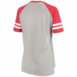 Women's G-III 4Her By Carl Banks Heathered Gray/Red St. Louis Cardinals Goal Line T-Shirt 3 Women's G-III 4Her By Carl Banks Heathered Gray/Red St. Louis Cardinals Goal Line T-Shirt -G-III Sales Store unnamed file 5151