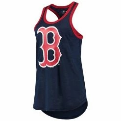 Women's G-III 4Her By Carl Banks Navy Boston Red Sox Team Logo Tater Racerback Tank Top 2 Women's G-III 4Her By Carl Banks Navy Boston Red Sox Team Logo Tater Racerback Tank Top -G-III Sales Store unnamed file 5165