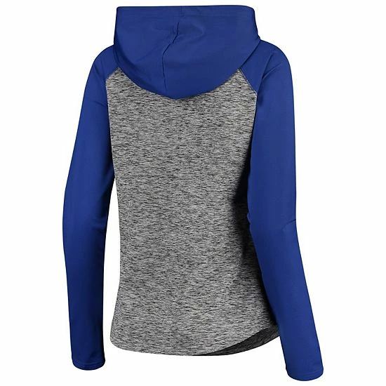 Women's G-III 4Her by Carl Banks Heathered Gray/Royal New York Giants Championship Ring Pullover Hoodie Women's G-III 4Her By Carl Banks Heathered Gray/Royal New York Giants Championship Ring Pullover Hoodie -G-III Sales Store unnamed file 5171