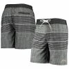Men's G-III Sports By Carl Banks Black Los Angeles Chargers Horizon Swim Shorts