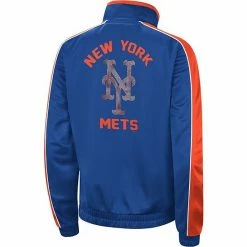 Women's G-III 4Her By Carl Banks Royal New York Mets Gamer Full-Zip Track Jacket -G-III Sales Store unnamed file 5218