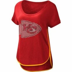 Women's G-III 4Her By Carl Banks Red Kansas City Chiefs Rookie Scoop Neck T-Shirt 2 Women's G-III 4Her By Carl Banks Red Kansas City Chiefs Rookie Scoop Neck T-Shirt -G-III Sales Store unnamed file 5249