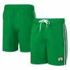 Men's G-III Sports By Carl Banks Kelly Green/Black Boston Celtics Sand Beach Volley Swim Shorts