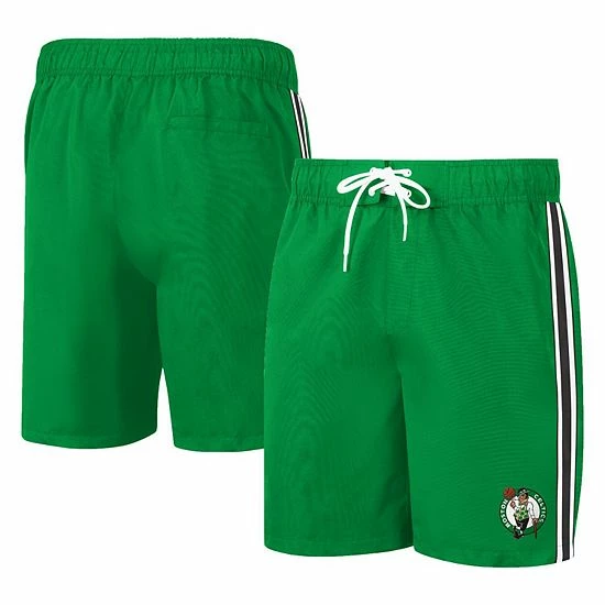 Men's G-III Sports by Carl Banks Kelly Green/Black Boston Celtics Sand Beach Volley Swim Shorts Men's G-III Sports By Carl Banks Kelly Green/Black Boston Celtics Sand Beach Volley Swim Shorts -G-III Sales Store unnamed file 5255