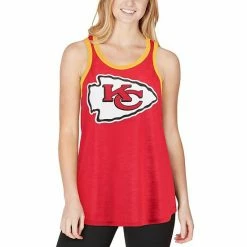 Women's G-III 4Her By Carl Banks Red Kansas City Chiefs Tater Tank Top -G-III Sales Store unnamed file 574