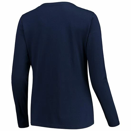 Women's G-III 4Her by Carl Banks Navy Atlanta Braves Post Season Long Sleeve T-Shirt Women's G-III 4Her By Carl Banks Navy Atlanta Braves Post Season Long Sleeve T-Shirt -G-III Sales Store unnamed file 603