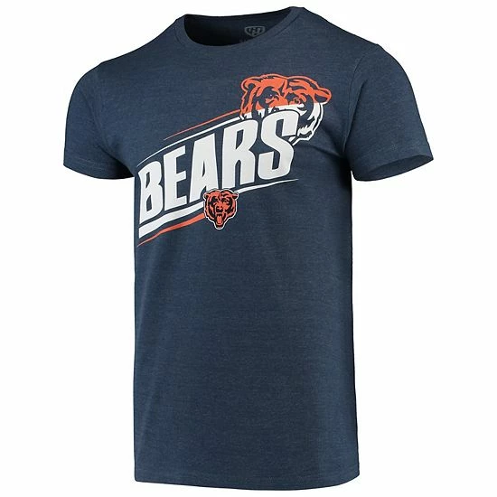 Men's G-III Sports by Carl Banks Heathered Navy Chicago Bears Prime Time T-Shirt Men's G-III Sports By Carl Banks Heathered Navy Chicago Bears Prime Time T-Shirt -G-III Sales Store unnamed file 620