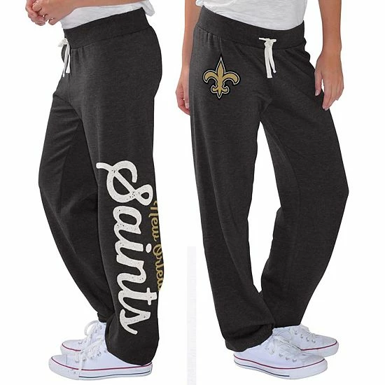 Women's G-III 4Her by Carl Banks Black New Orleans Saints Scrimmage Fleece Pants Women's G-III 4Her By Carl Banks Black New Orleans Saints Scrimmage Fleece Pants -G-III Sales Store unnamed file 656